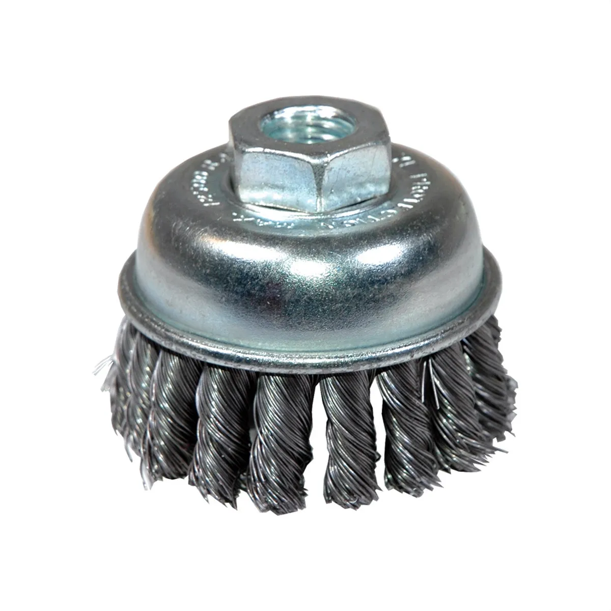 2-3/4in. X-Coarse Knotted End Wire Cup Brush KTI79220