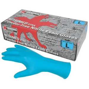 6012S MCR Safety NitriMed Disposable Gloves, Small, Nitrile, 6 Mil THK, Blue