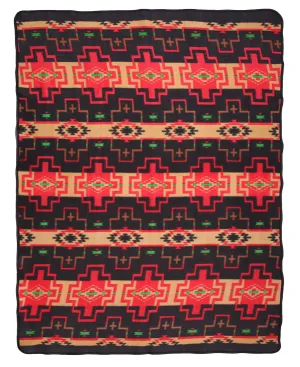 60" X 80" Fleece Lodge Blanket #18