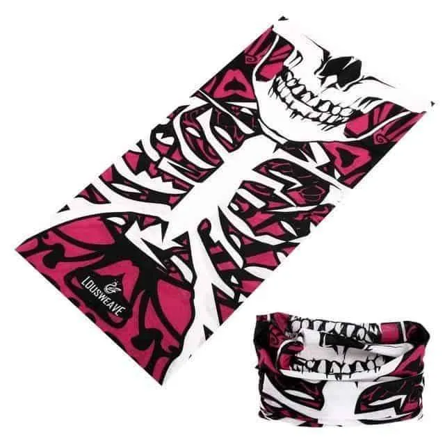 Alternative Fashion Skull Tube Seamless Bandana / Headband Turban Head Scarf