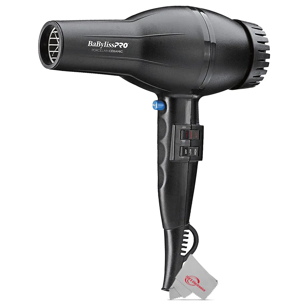 BaBylissPRO Barber Combo FOILFX02 Double Foil Shaver   2000w Porcelain Ceramic Hair Dryer