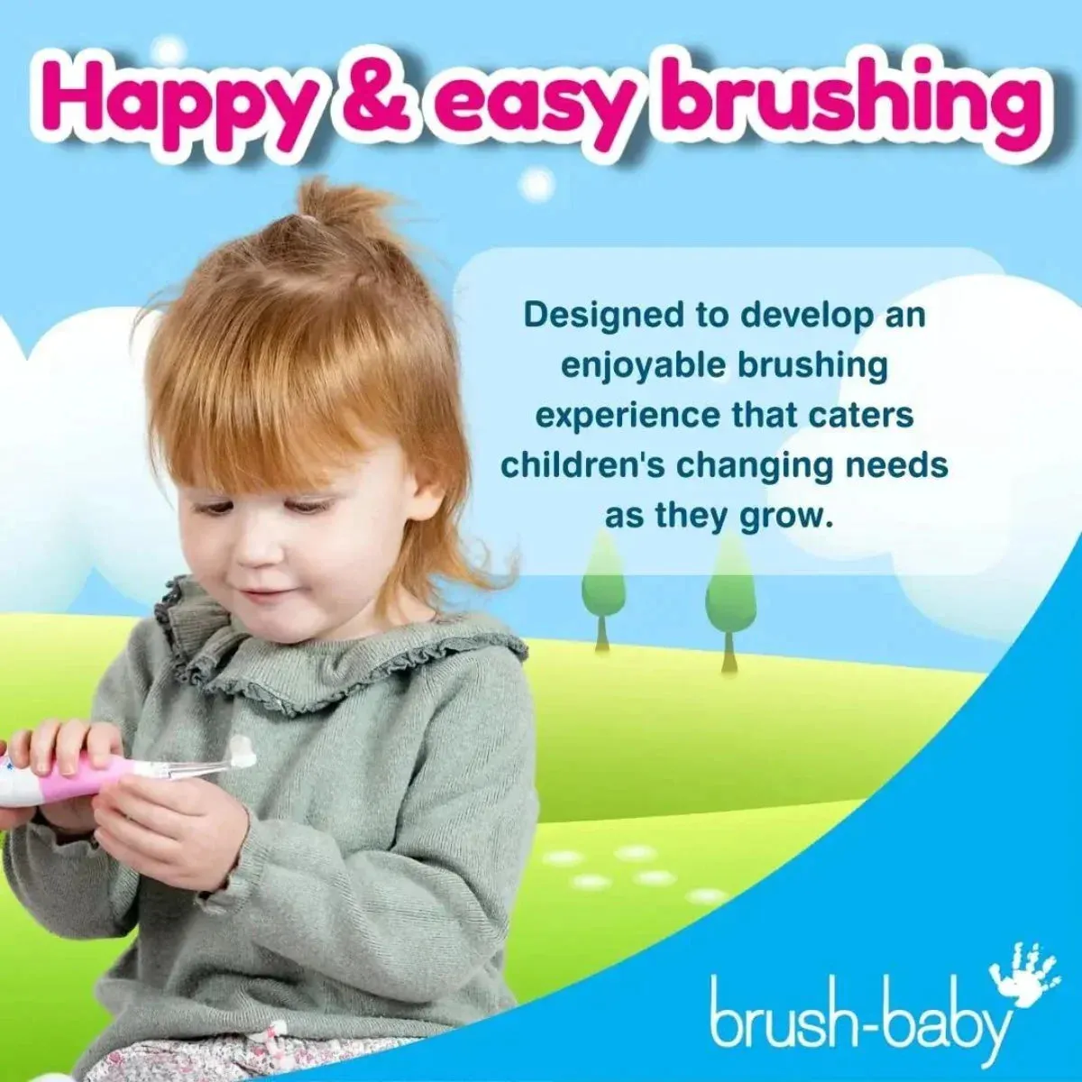 BabySonic® Toddler First Electric Toothbrush Gift Set