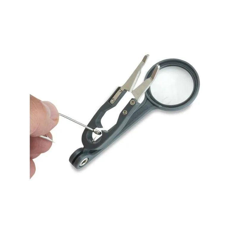 Carson Fish'n Grip 4.5x Magnifier (Tweezers, hook cleaner, line cutter)