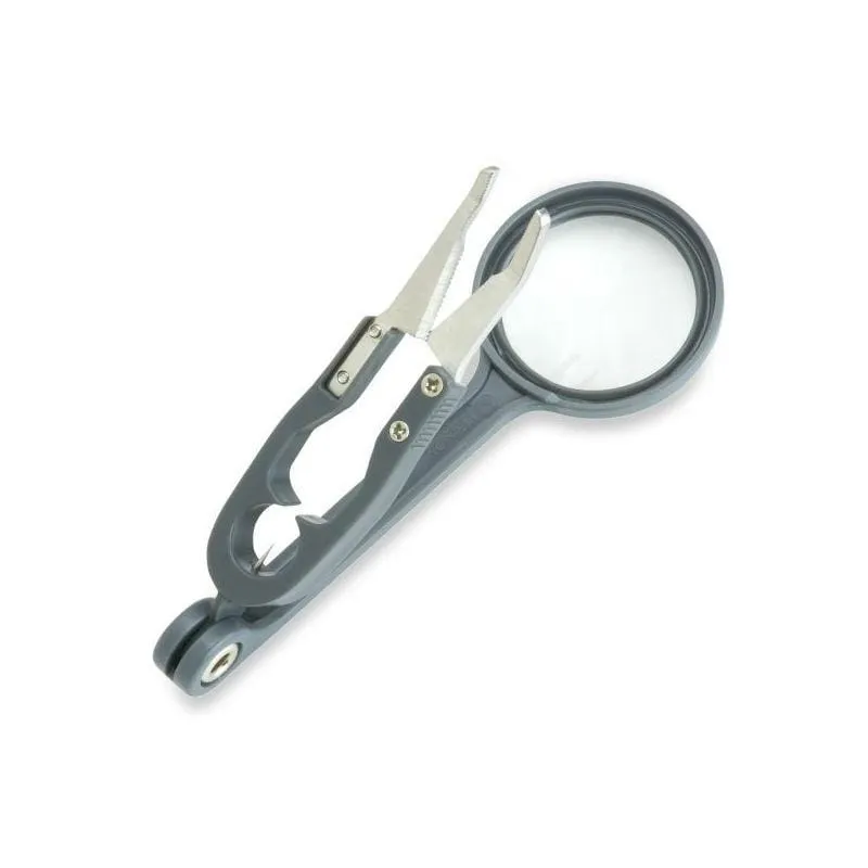 Carson Fish'n Grip 4.5x Magnifier (Tweezers, hook cleaner, line cutter)