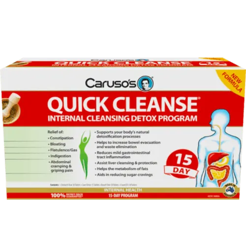 Caruso's Natural Health Quick Cleanse 15 Day Detox Program