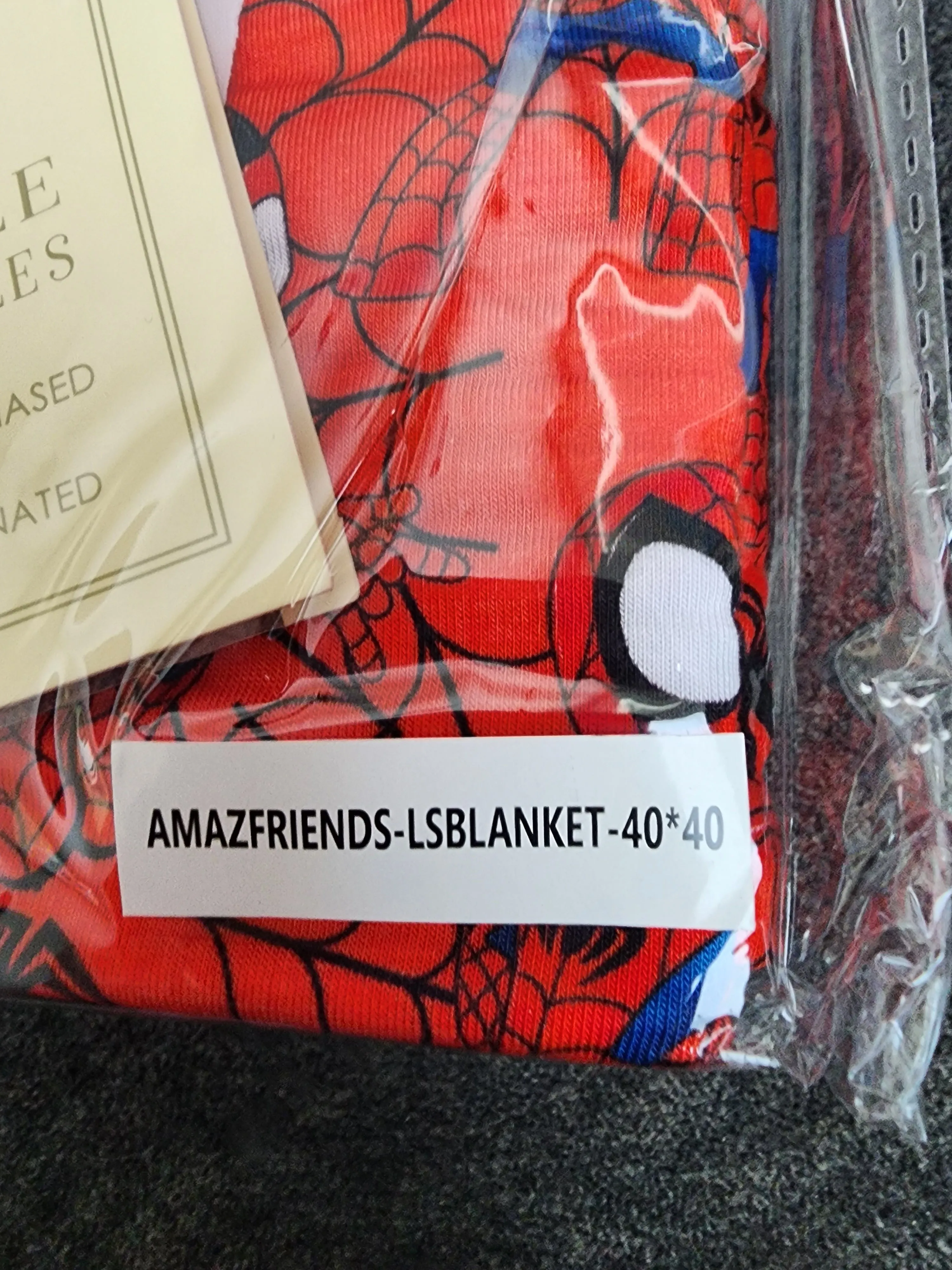 Charlies Project Spidey and Friends Baby Blanket