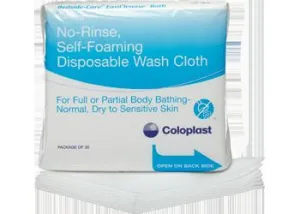 Coloplast Bedside-Care® EasiCleanse™ Self Foaming Skin Washcloth