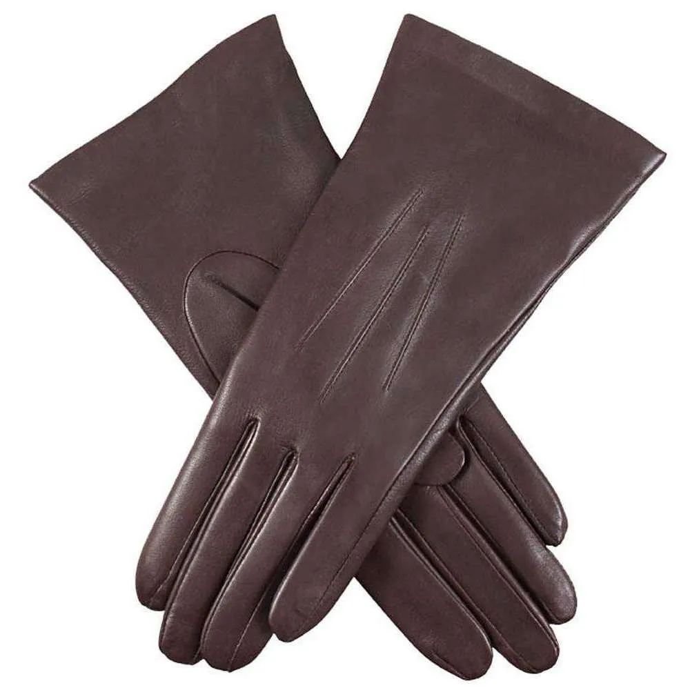 Dents Isabelle Cashmere Lined Hairsheep Leather Gloves - Mocca