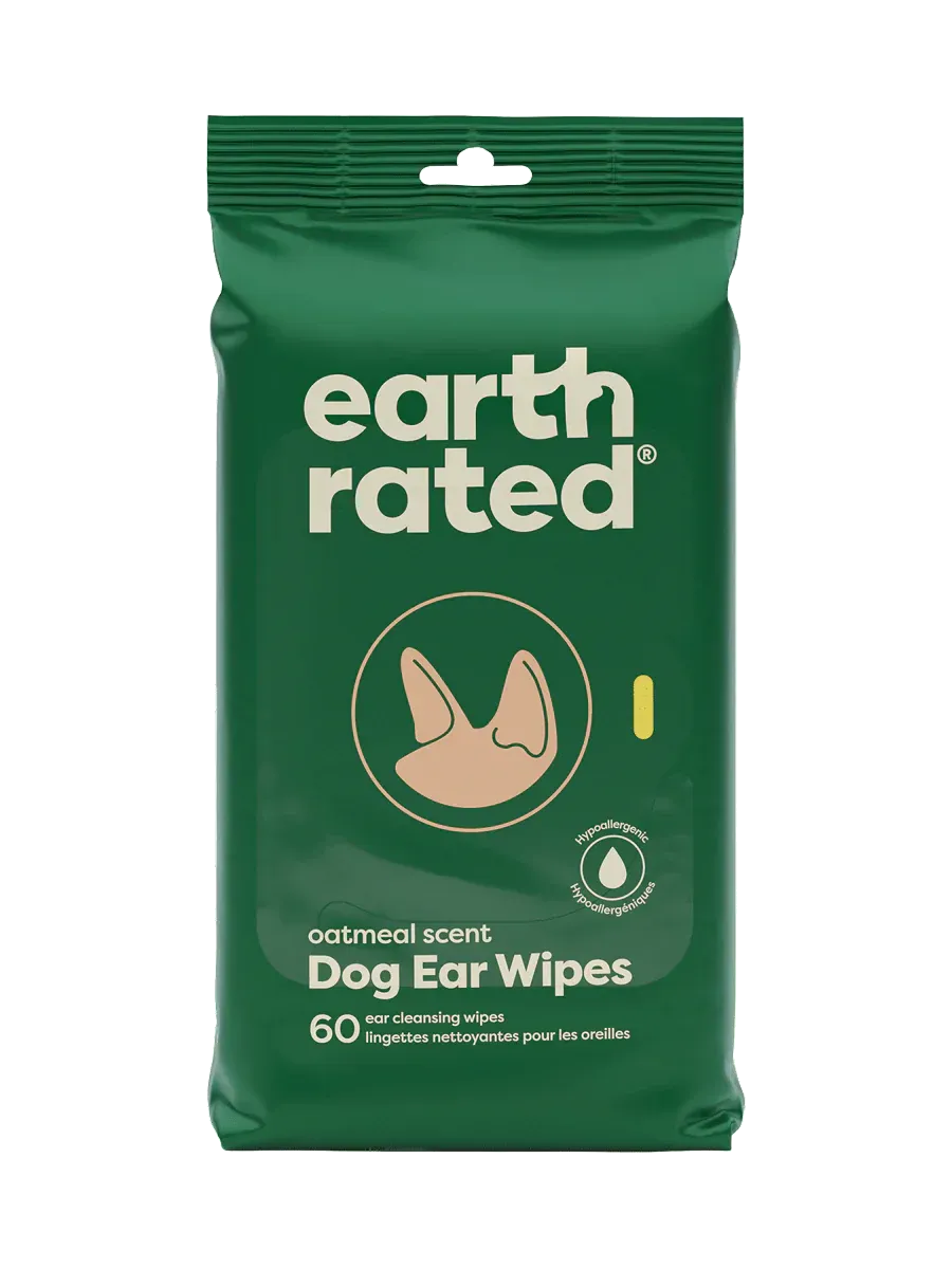 Earth Rated Dog Ear Wipes