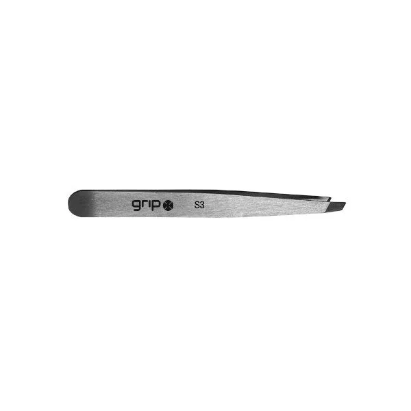 GRIP Tweezer - Claw Slanted Tip - Stainless Steel