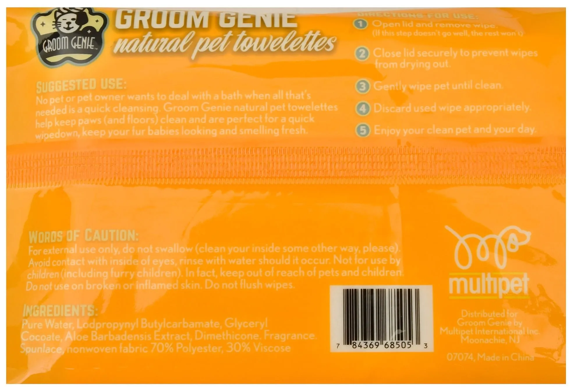 Groom Genie Everyday Clean Pet Wipes