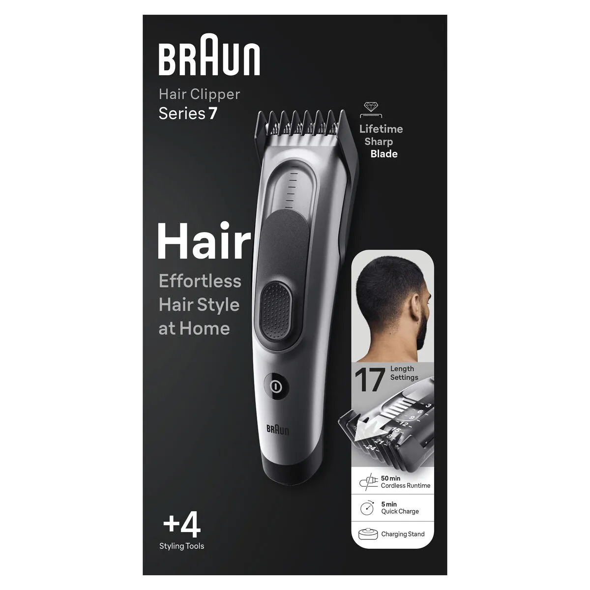 Hair clippers/Shaver Braun HC7390