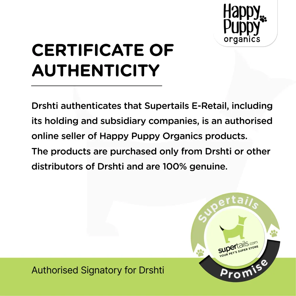 Happy Puppy Organic Tick Me Not Shampoo Neem for Dogs and Cats