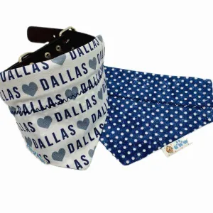 I love Dallas Dog Bandana - Inspired by Dallas Football Fans