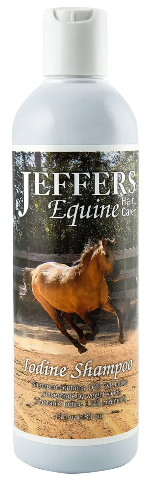 Jeffers Equine Iodine Shampoo