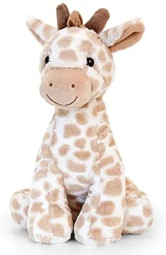 Keel Toys Nursery 26cm Snuggle Giraffe Natural, Cream & Brown