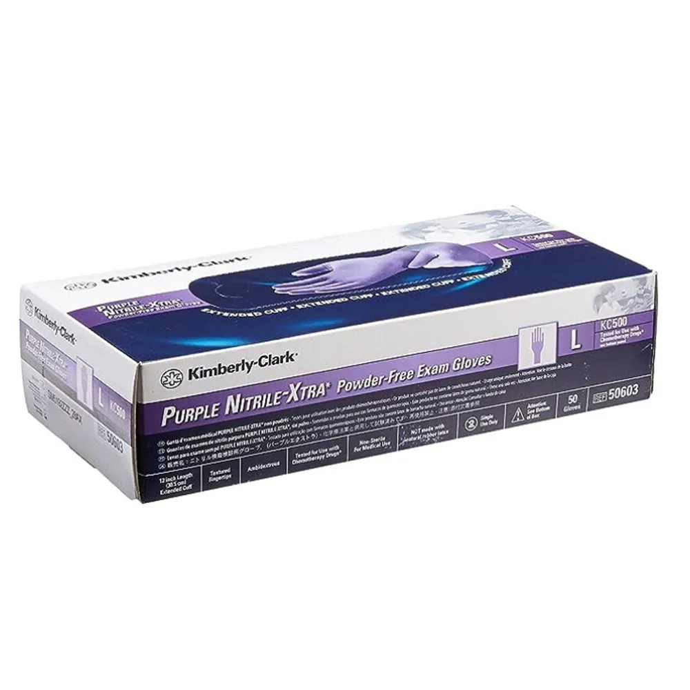 Kimberly-Clark Professional Safeskin Nitrile-XTRA Nitrile Exam Gloves