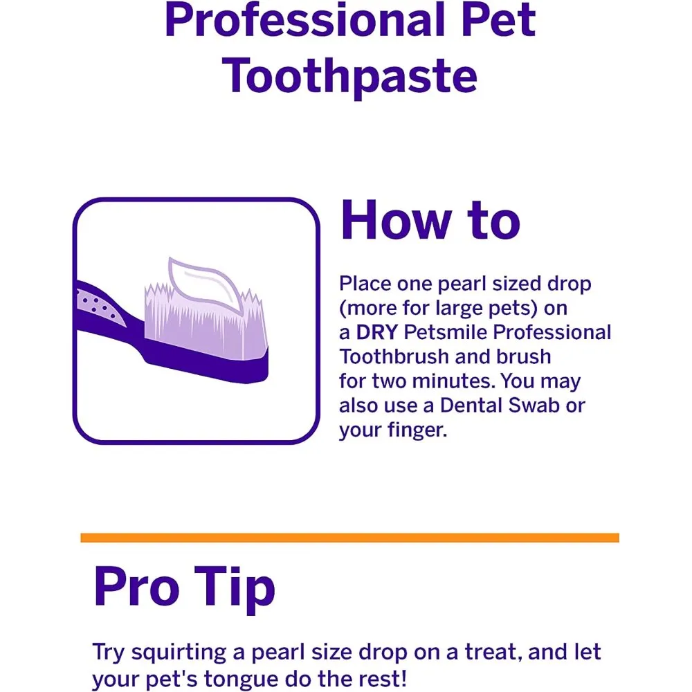 KOHE-VERSARY 10% OFF: Petsmile Professional Say Cheese Flavour Toothpaste For Cats & Dogs 4.2oz