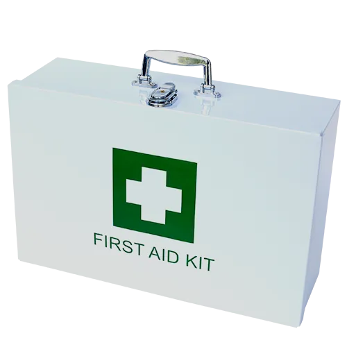 Large Comprehensive First Aid Kit in Metal Case