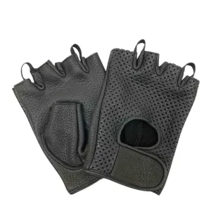 Legendary Men's Deerskin Fingerless Gloves