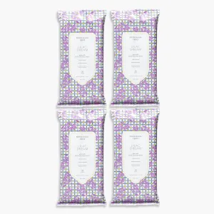 Lilac Dream Face Wipes Set of 4