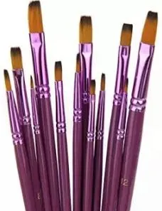 Marie's Brush Painting-Nylon1-12Flat