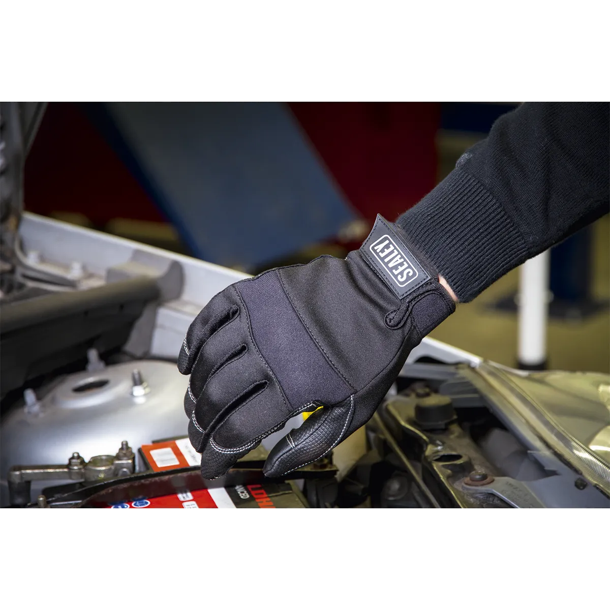 Mechanic's Gloves Light Palm Tactouch