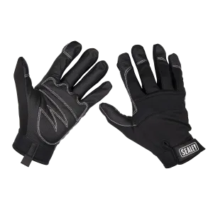 Mechanic's Gloves Light Palm Tactouch