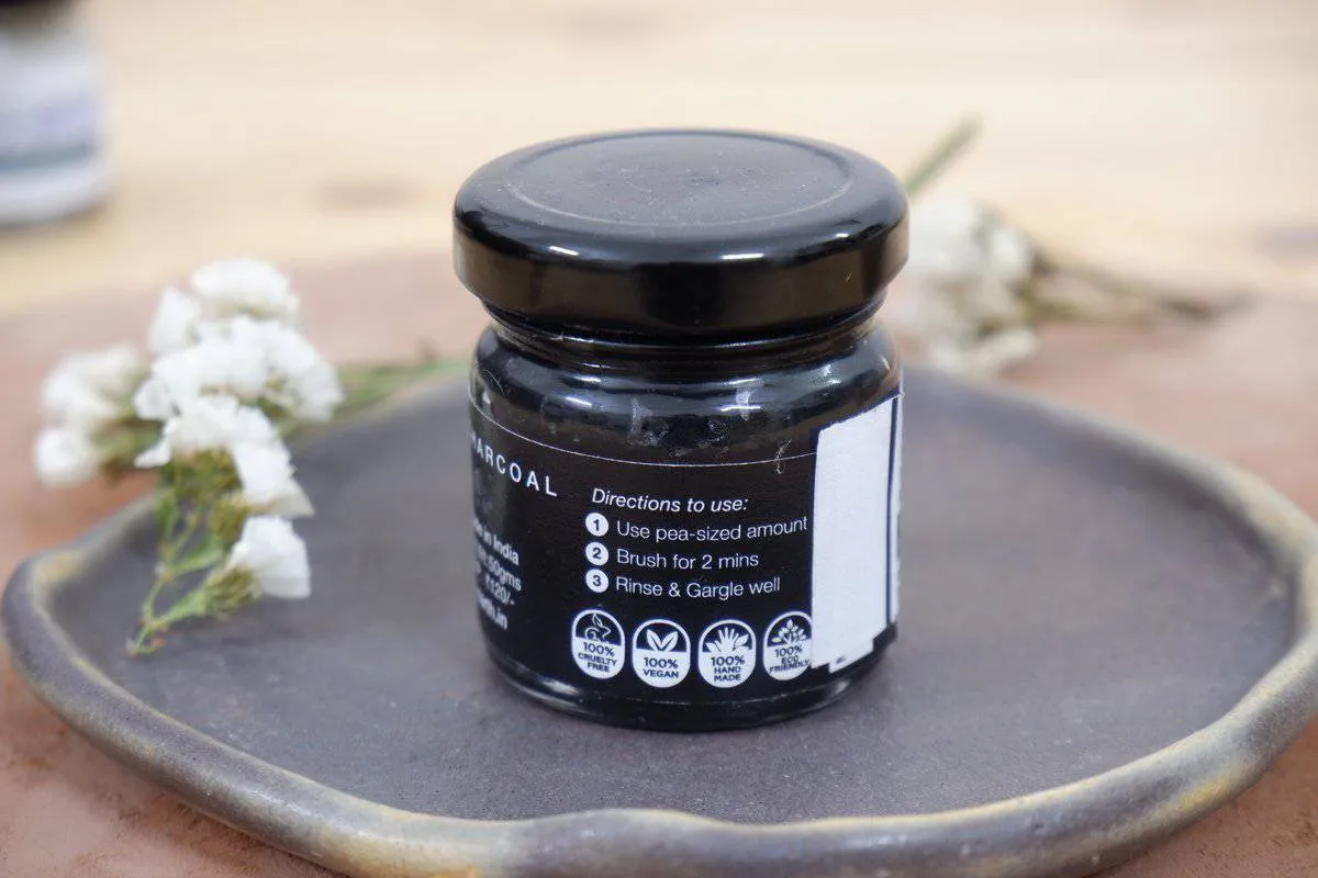 Mineral-Rich Activated Charcoal Toothpaste