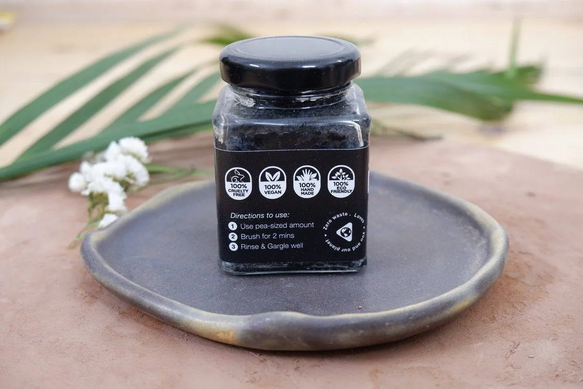 Mineral-Rich Activated Charcoal Toothpaste