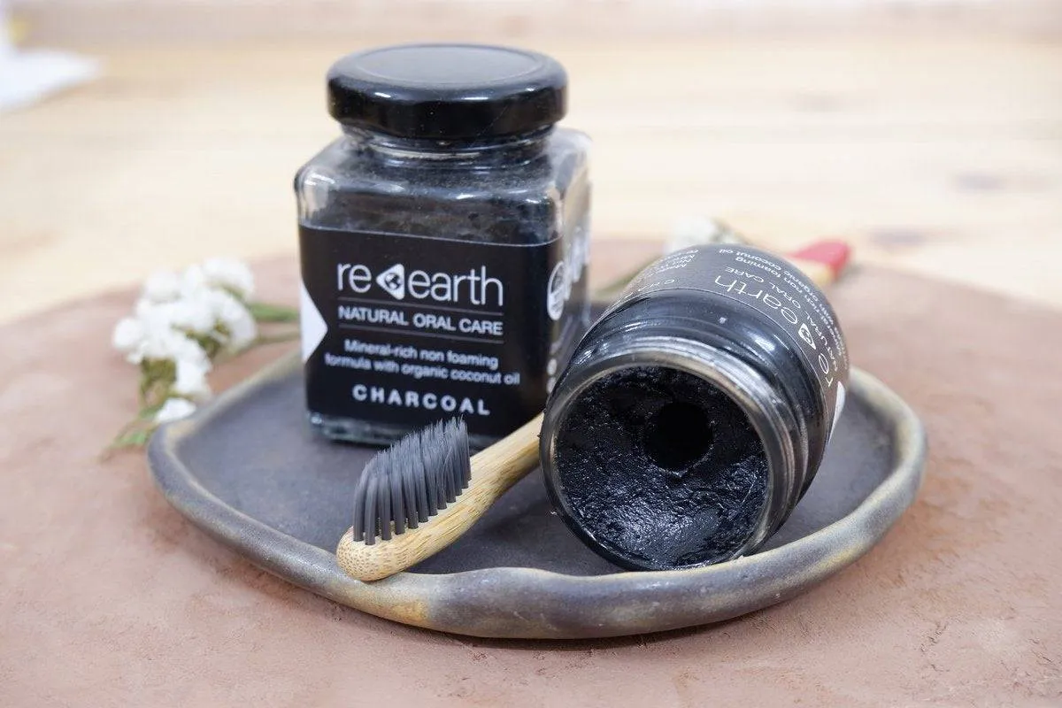 Mineral-Rich Activated Charcoal Toothpaste