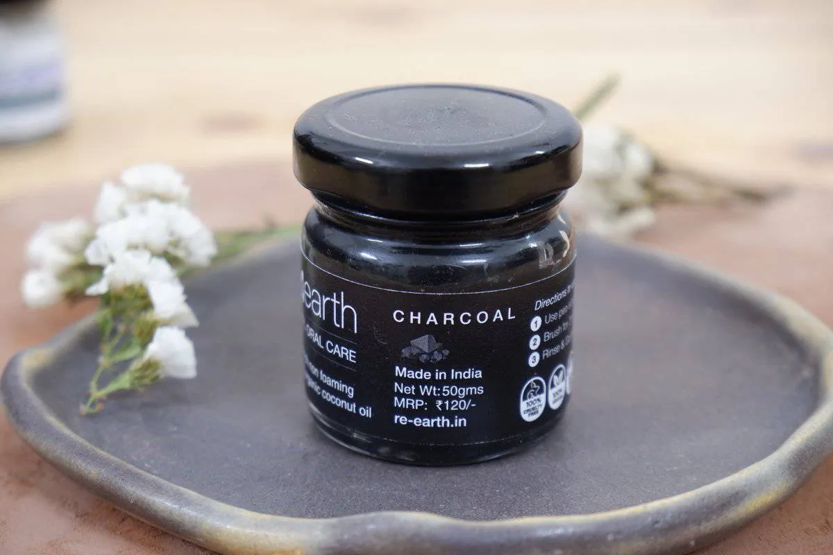 Mineral-Rich Activated Charcoal Toothpaste