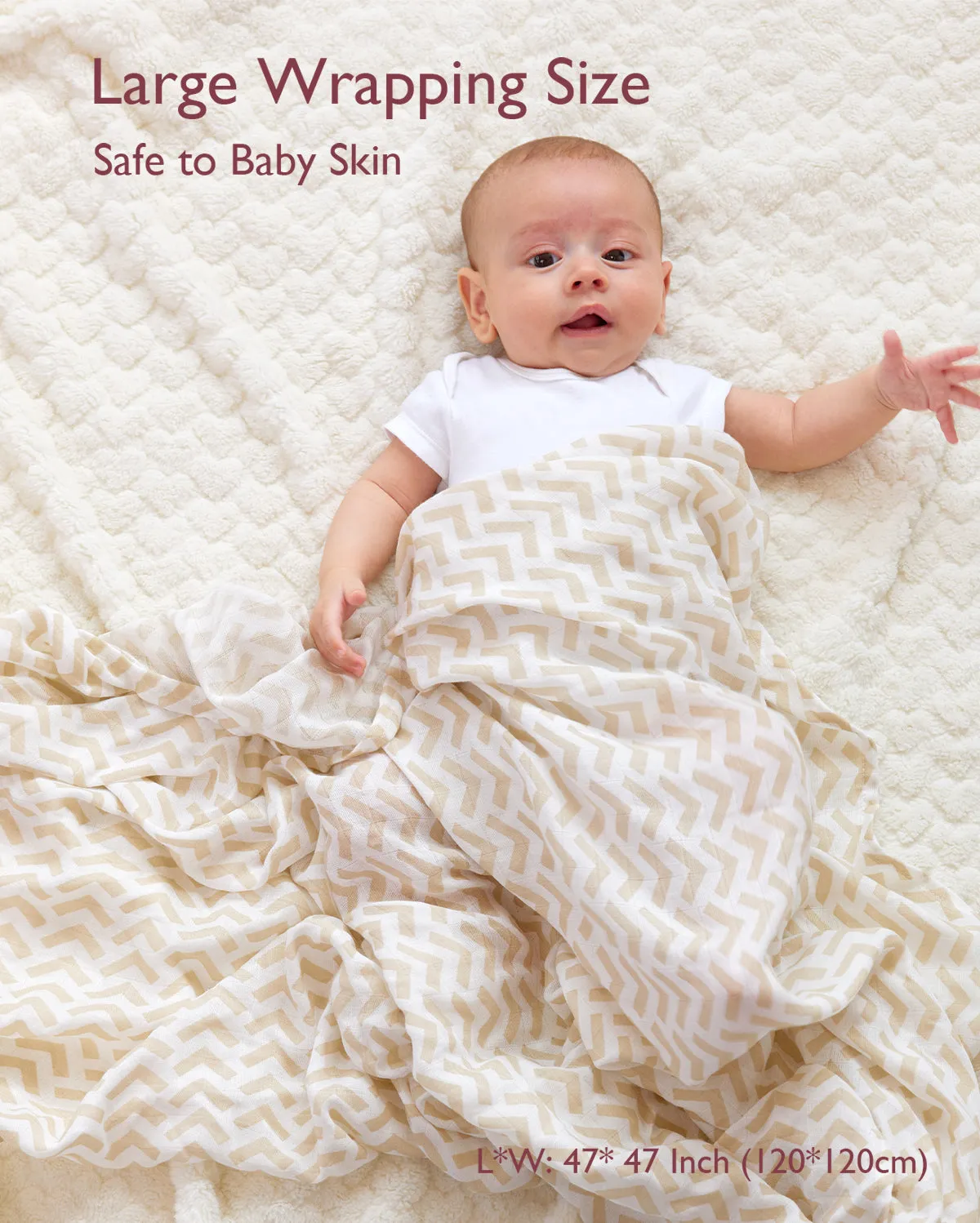 Momcozy Softness Upgrade Muslin Swaddle Blankets