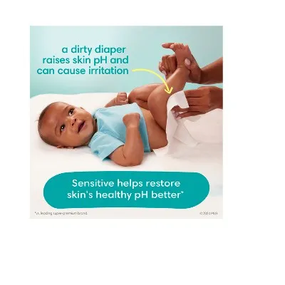 Open Box - Pampers Baby Wipes - Sens - 1344ct