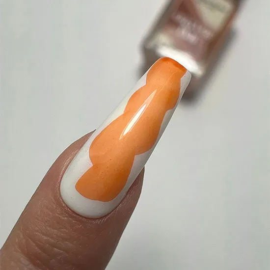 Orange Nail Art Ink