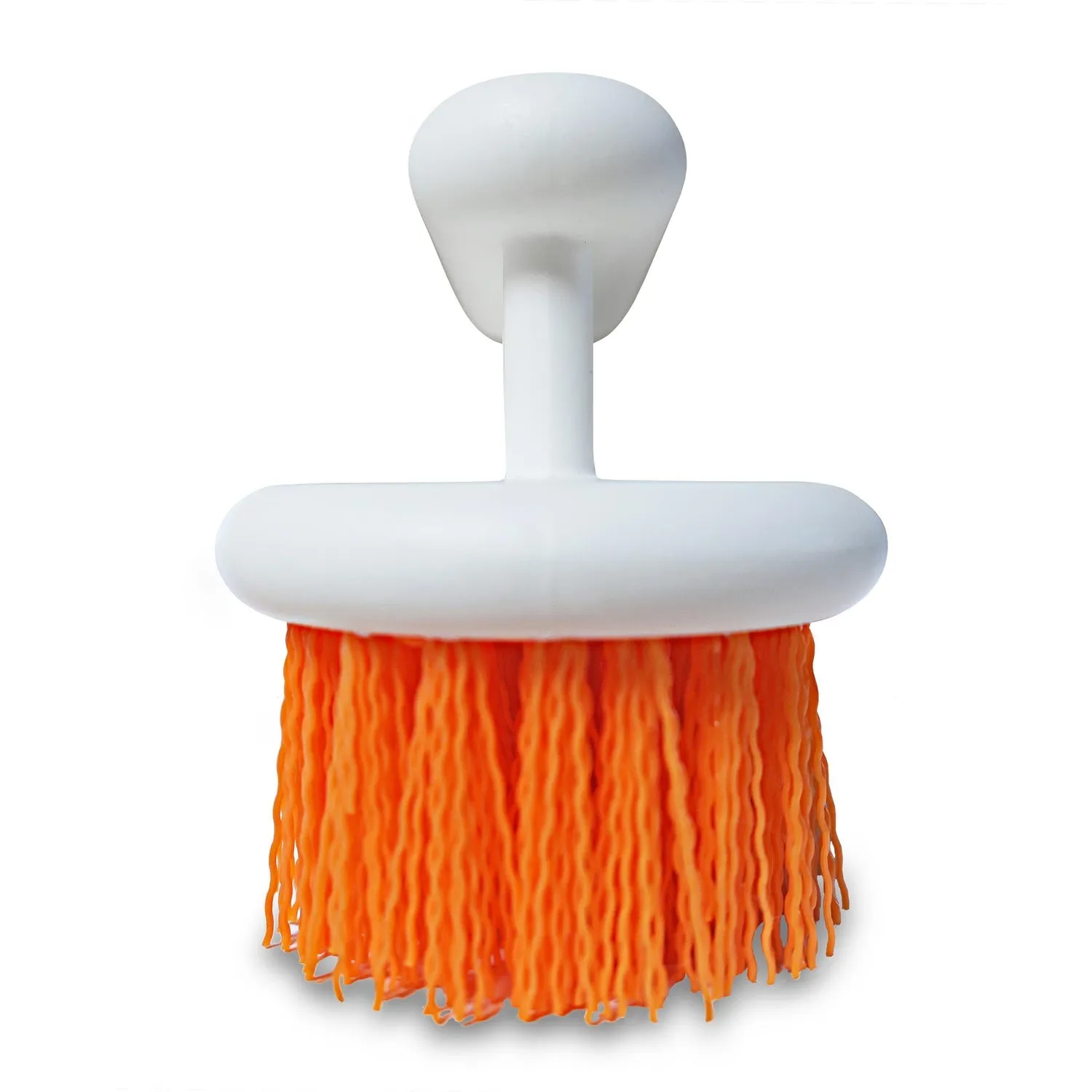 Orange Scrub Brush - All Purpose Scrubber For Tough Stain Removal