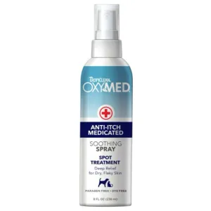 OxyMed Anti-Itch Medicated Soothing Spray for Dogs & Cats - 8 oz.