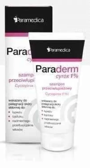 PARADERM CYROX 1% Anti-dandruff shampoo 75g