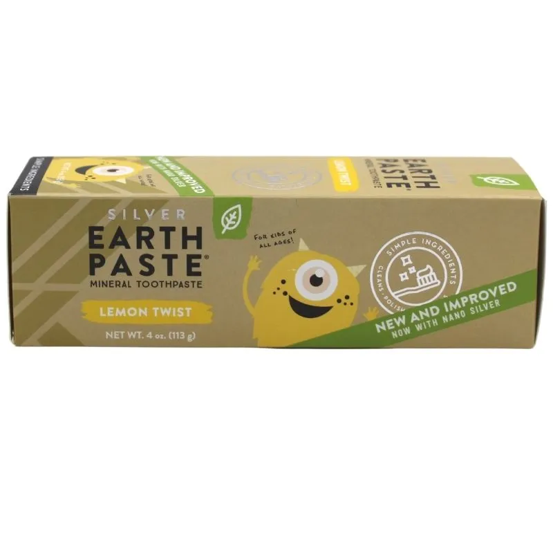 Redmond Earthpaste Fluoride-Free Lemon Twist 4oz