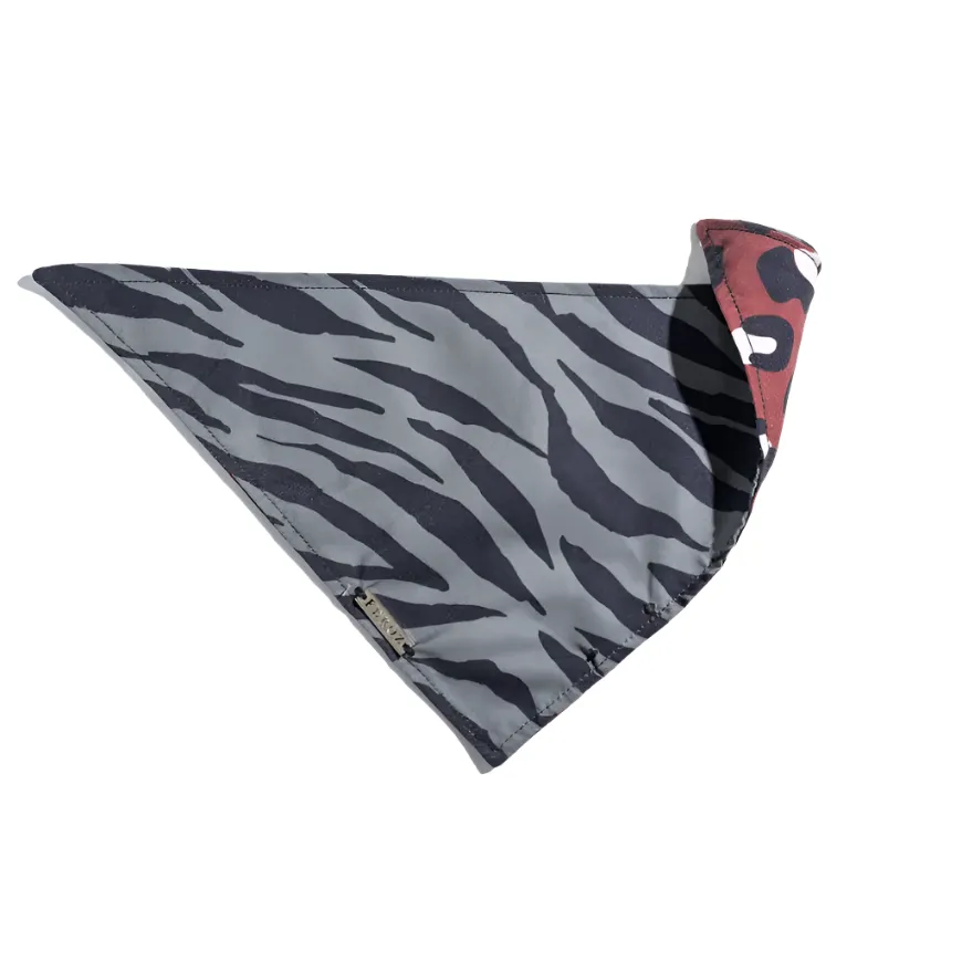 Reversible Bandana Safari Leopard - Zebra