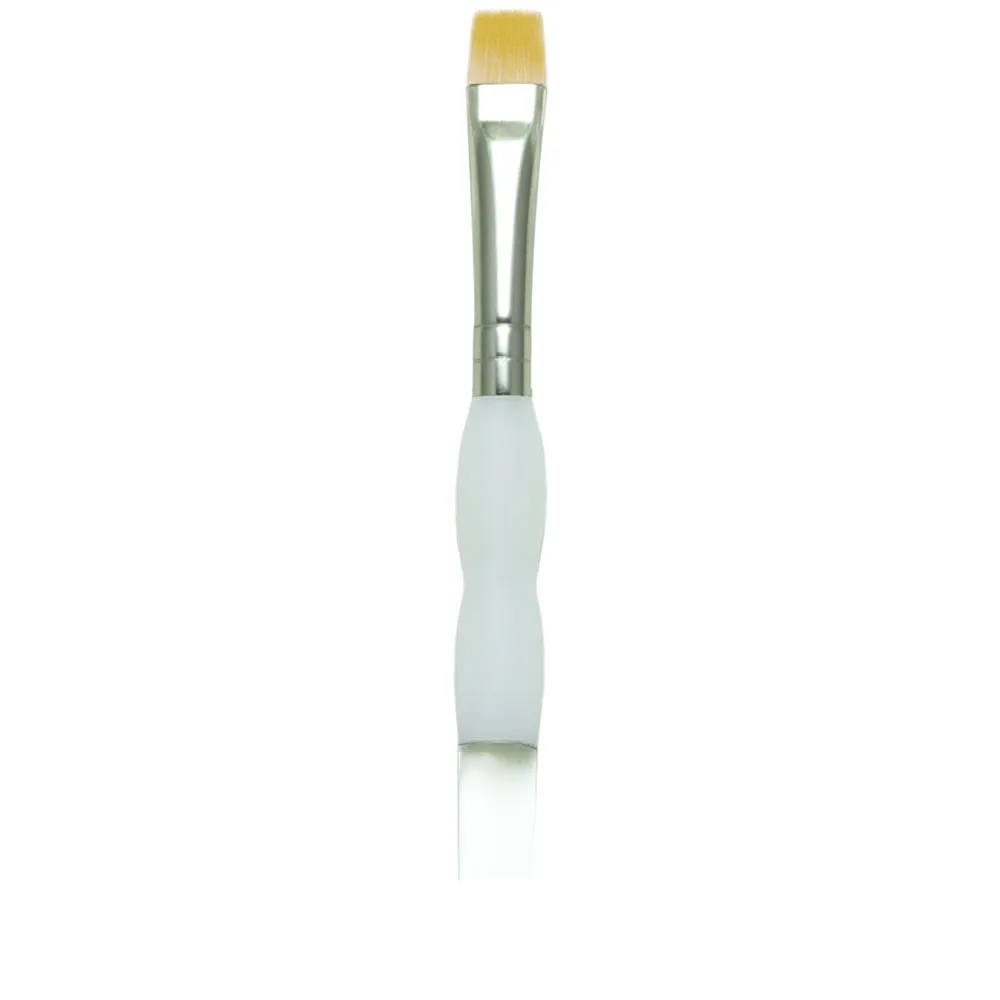 ROYAL BRUSH SG155 Soft Grip Gold Taklon Short Shader Brush