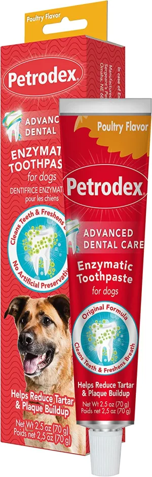 Sentry Petrodex Poultry Flavored Enzymatic Toothpaste 2.5oz