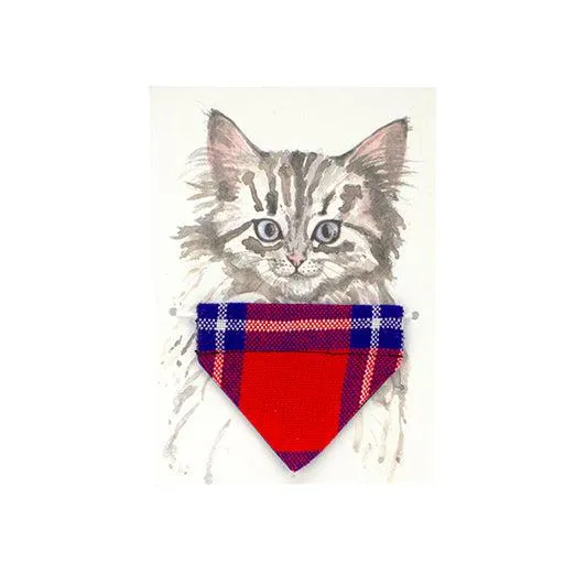 Shuka Red Cat Bandana