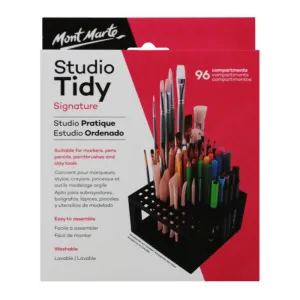 Studio Tidy Paint Brush Pencils Holder/Organizer Table Organizer Art