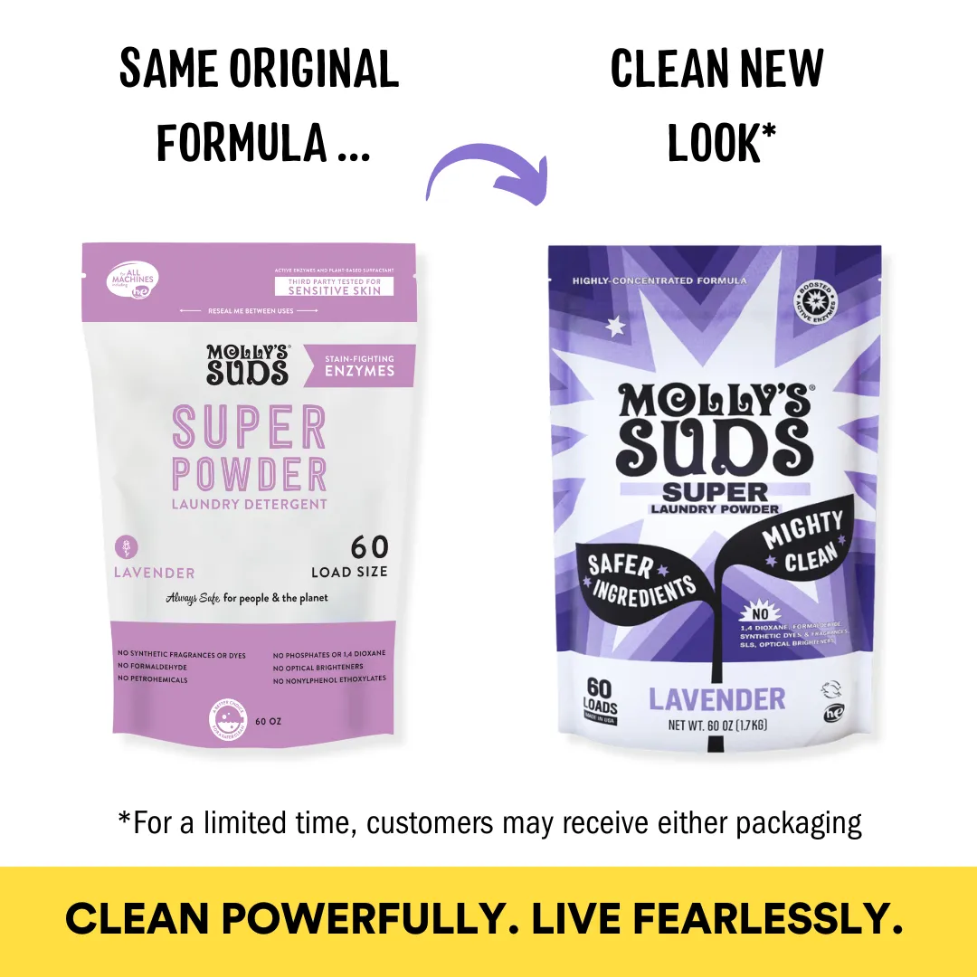 Super Powder Laundry Detergent with Enzymes