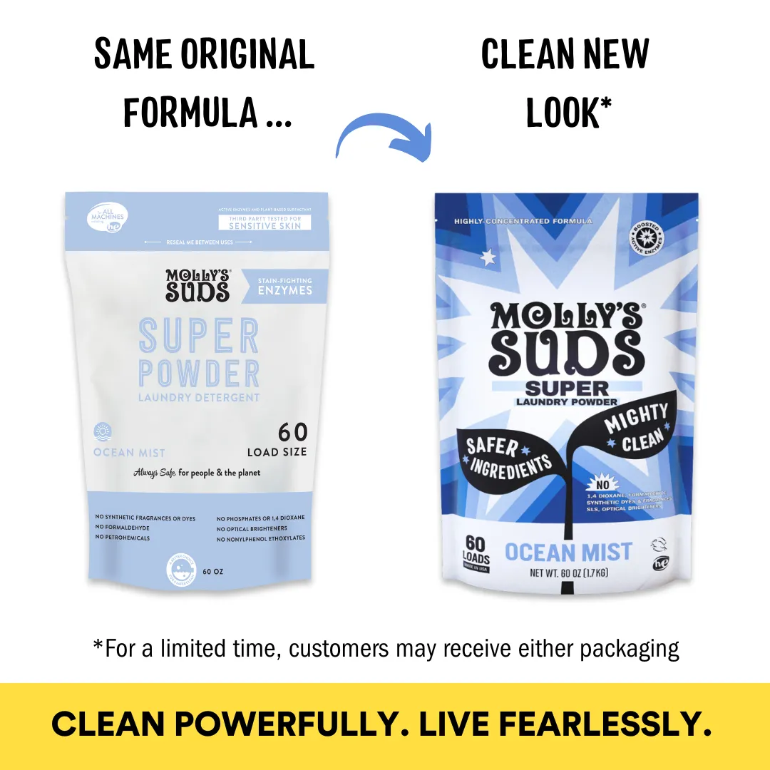 Super Powder Laundry Detergent with Enzymes