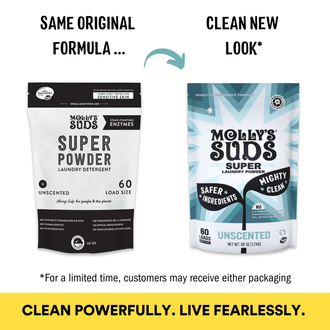 Super Powder Laundry Detergent with Enzymes