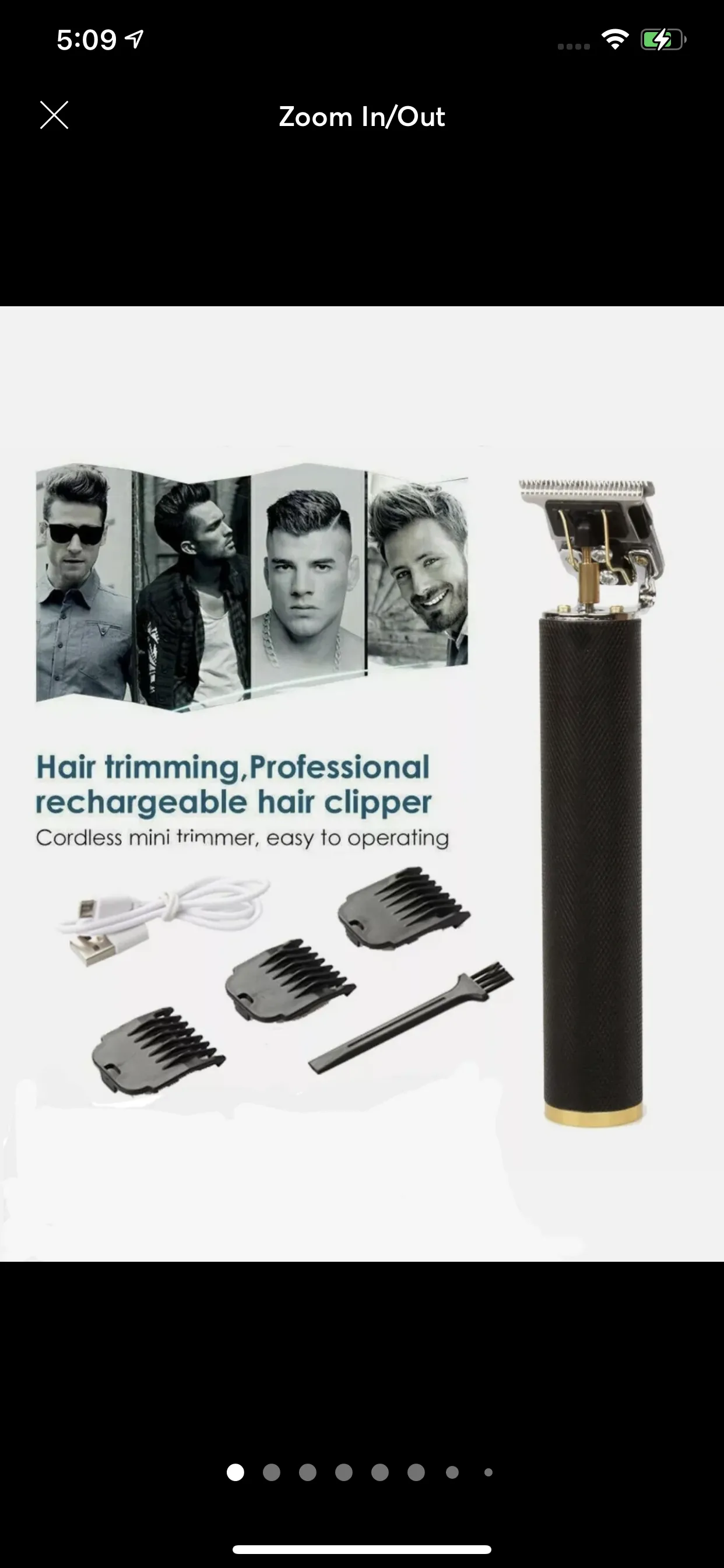 T-blade Cordless Outliner Hair Trimmer