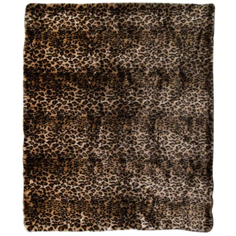 Tucker Faux Fur Throw with Microfibre Backing - 125cm x 150cm