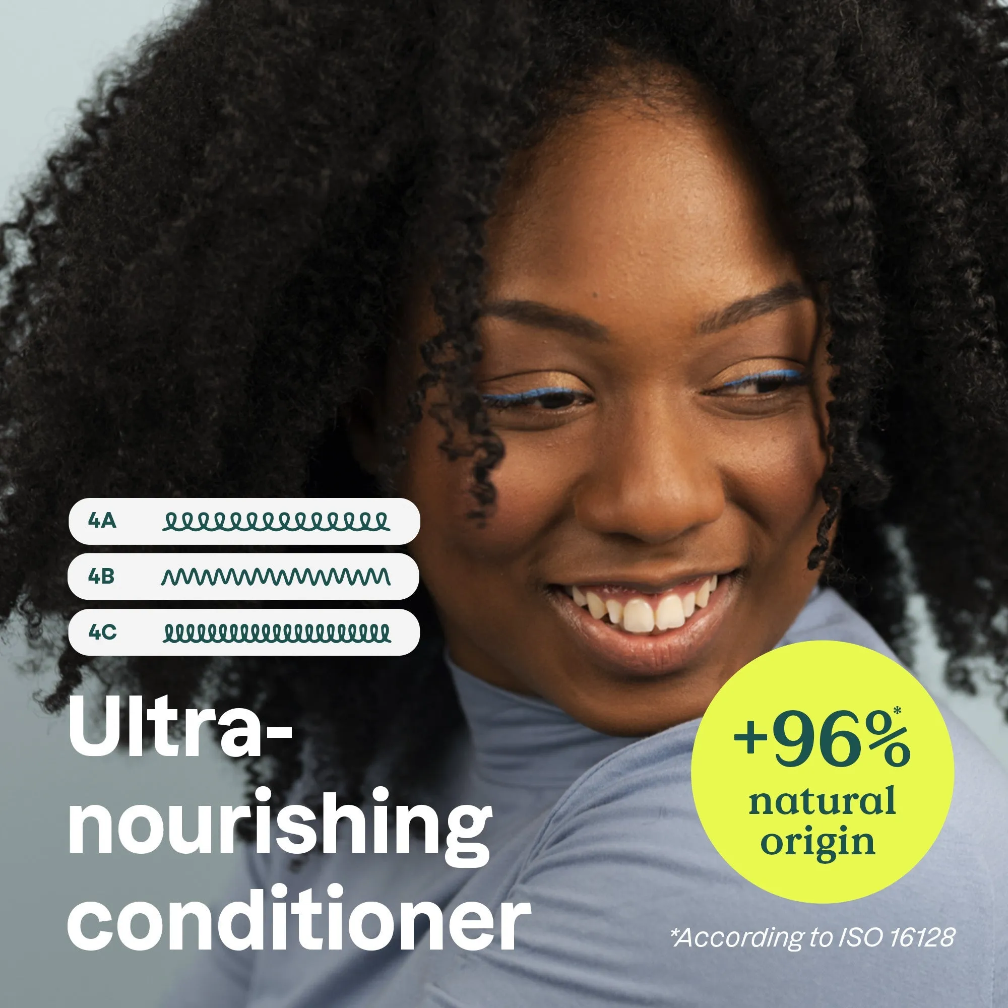 Ultra-nourishing conditioner for curly hair : SUPER LEAVES™